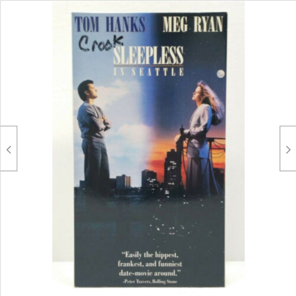 Sleepless in Seattle (VHS, 1993) 4655E1M